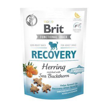 Ласощі Brit Care Functional Snack Recovery Herring д/собак напіввологі д/відновлення оселедець 150 г 111426 фото