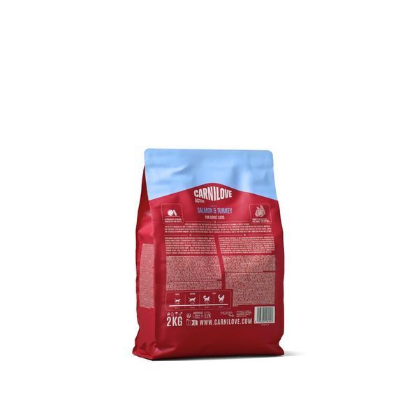 Корм сухий Carnilove Active Salmon & Turkey для котів лосось та індичка 2 кг 173713 фото