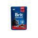 Корм вологий Brit Premium Cat Meat Plate pouches набір для котів м'ясна тарілка курка та індичка з тушкованою яловичиною та 100277 /506262 фото 2